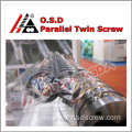 Twin parallel screw barrel for PVC/PE/PP extruder/Offer high-efficient twin parallel screw barrel for plastic compounding